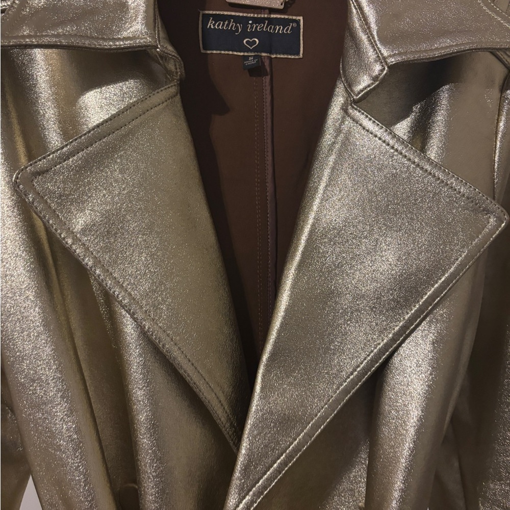 Kathy Ireland Gold Women's Jacket